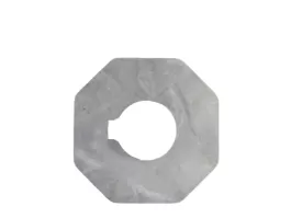 Opvangplaat 8-hoekig asgat 60mm