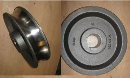 Aandrijfrol staalkabel