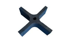 Rubber rotor voor roosterschuif