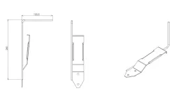 Laadcontact veerstrip 240L