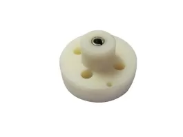 Behuizing laadcontact met RVS spanhuls