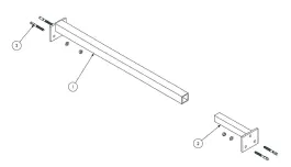 Afstort geleideijzer per set