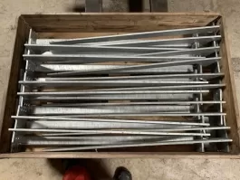 Afstort geleideijzer midden