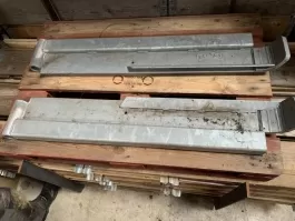 Set kleppen voor vouwschuif