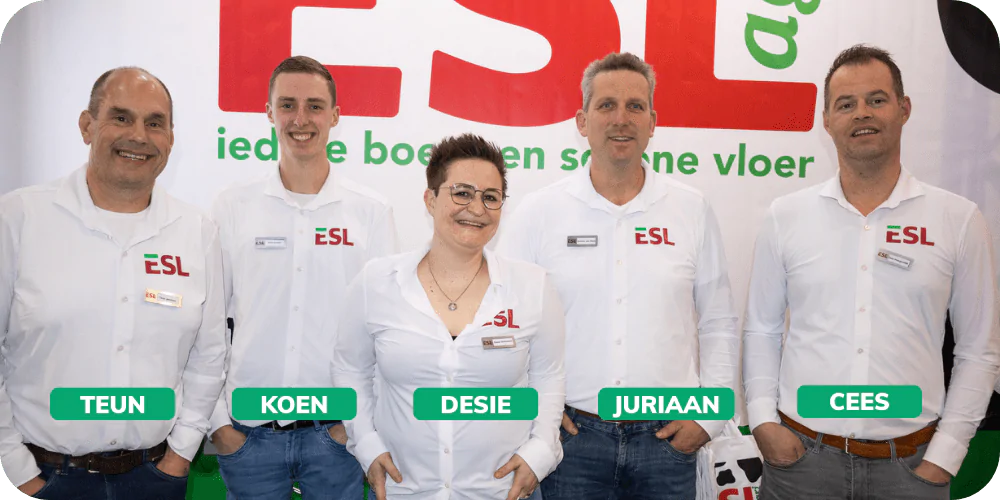 Verkoop team ESL-agri